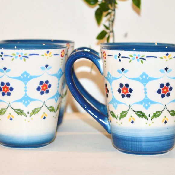 4 Replacement Mistana Stoneware Mugs - Picture 2 of 5